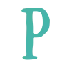 🤩 Эмодзи «Бирюзовые буквы» для Telegram