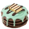 🤩 Эмодзи «⠀⠀ ⠀ Chocolate Mint» для Telegram