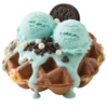 🤩 Эмодзи «⠀⠀ ⠀ Chocolate Mint» для Telegram