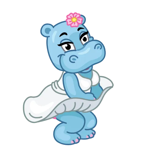 💃 Эмодзи «Бегемотики Из Киндер» для Telegram