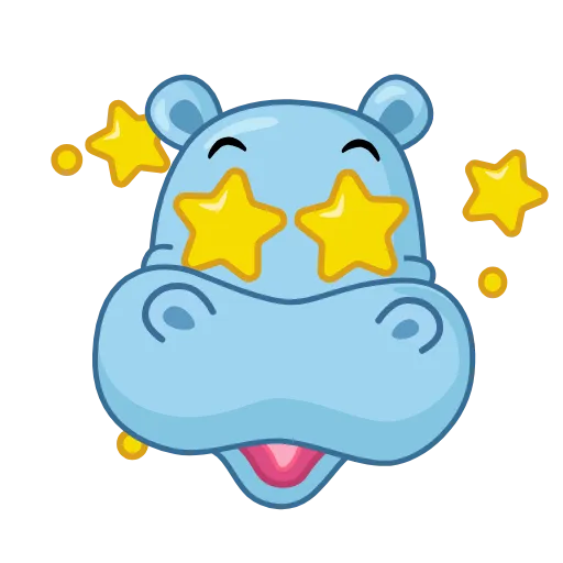 🤩 Эмодзи «Бегемотики Из Киндер» для Telegram