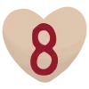 🤩 Эмодзи «#love #font» для Telegram