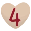🤩 Эмодзи «#love #font» для Telegram