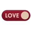 🤩 Эмодзи «#love #font» для Telegram