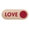 🤩 Эмодзи «#love #font» для Telegram