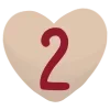 🤩 Эмодзи «#love #font» для Telegram