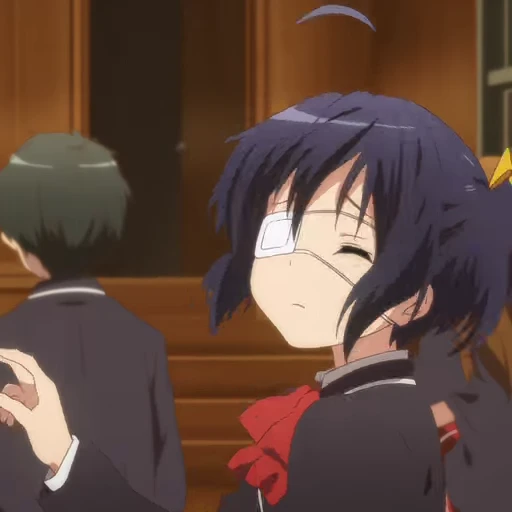 😵‍💫 Стикер «Rikka Takanashi» для Telegram