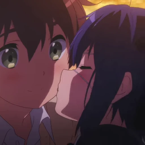 ❤️ Стикер «Rikka Takanashi» для Telegram