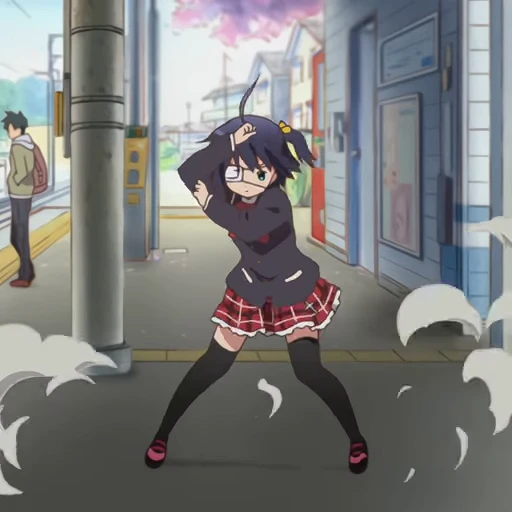 🤪 Стикер «Rikka Takanashi» для Telegram