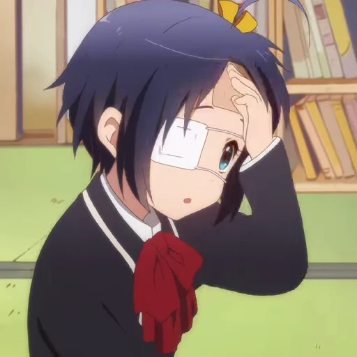 🤕 Стикер «Rikka Takanashi» для Telegram
