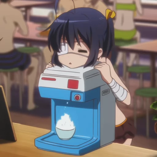 🤣 Стикер «Rikka Takanashi» для Telegram