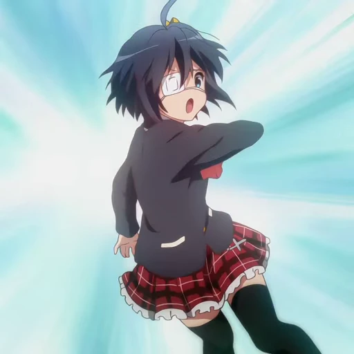 🤬 Стикер «Rikka Takanashi» для Telegram