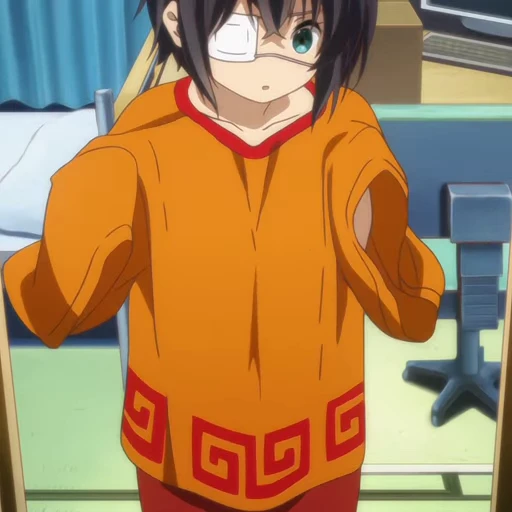 😊 Стикер «Rikka Takanashi» для Telegram