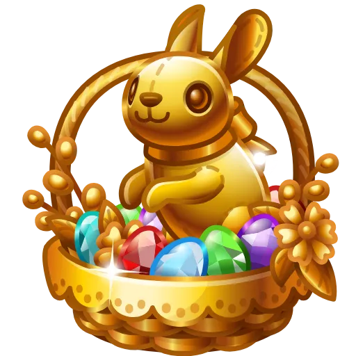 🐰 Стикер «Spring Basket» для Telegram