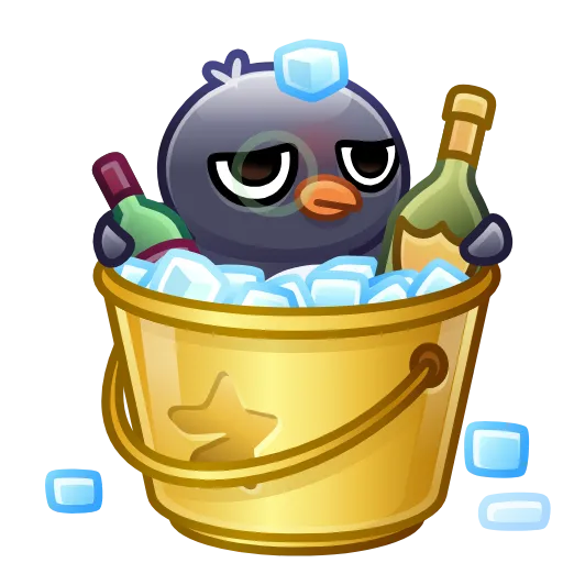 🐰 Стикер «Spring Basket» для Telegram