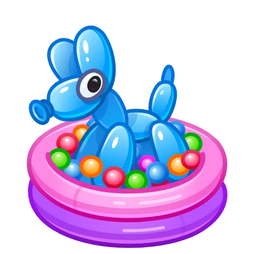 🐰 Стикер «Spring Basket» для Telegram