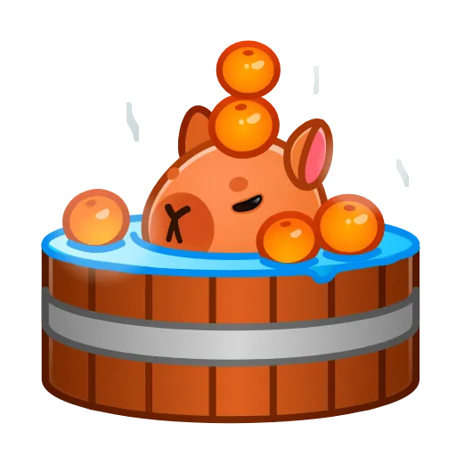 🐰 Стикер «Spring Basket» для Telegram