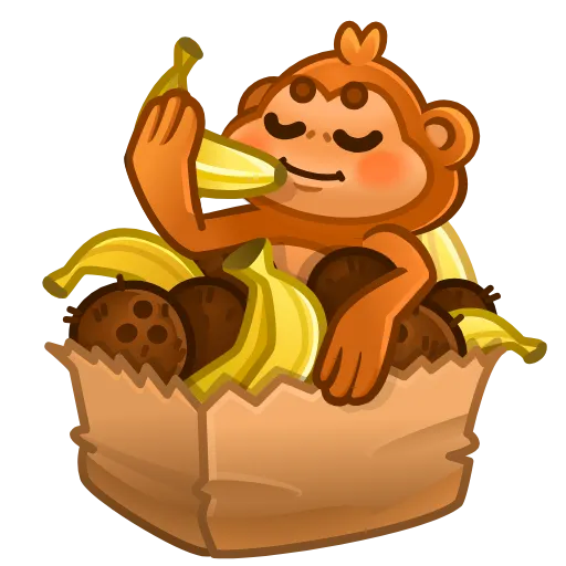 🐰 Стикер «Spring Basket» для Telegram