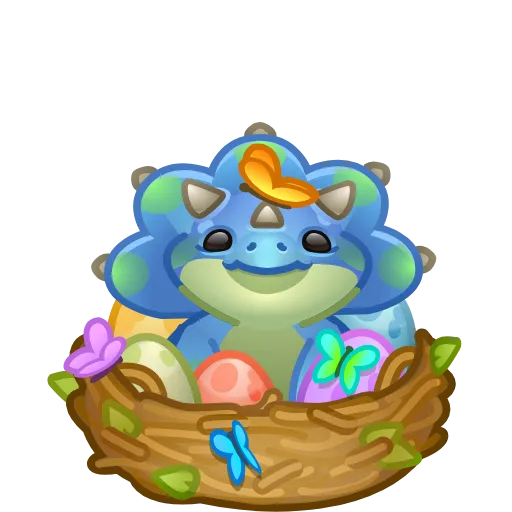 🐰 Стикер «Spring Basket» для Telegram