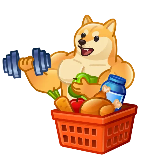 🐰 Стикер «Spring Basket» для Telegram