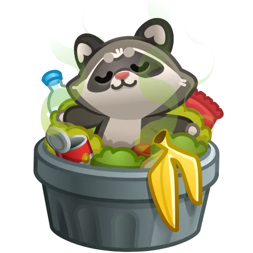 🐰 Стикер «Spring Basket» для Telegram