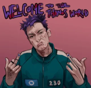 🖕 Стикер «Thanos230» для Telegram