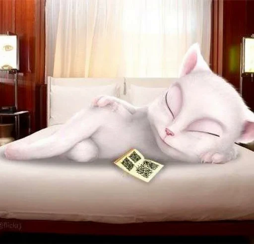 🤩 Стикер «Talking Angela» для Telegram