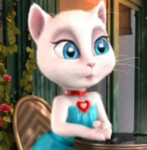 🤩 Стикер «Talking Angela» для Telegram