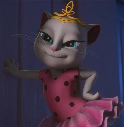 🤩 Стикер «Talking Angela» для Telegram