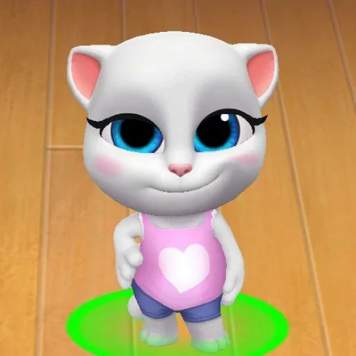 🤩 Стикер «Talking Angela» для Telegram