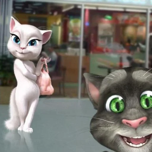 🤩 Стикер «Talking Angela» для Telegram