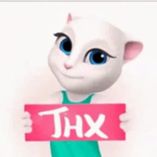🤩 Стикер «Talking Angela» для Telegram