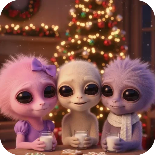 🎄 Стикер «Дрысясися и Дрысяпуся» для Telegram