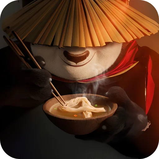 🥰 Стикер «Кунг Фу Панда» для Telegram
