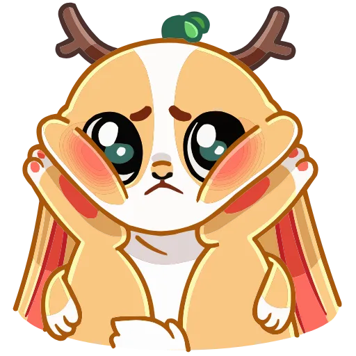 🤩 Эмодзи «Листочек» для Telegram