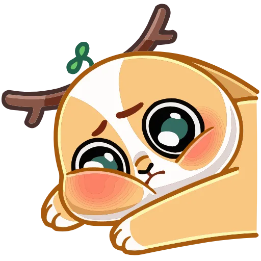🤩 Эмодзи «Листочек» для Telegram