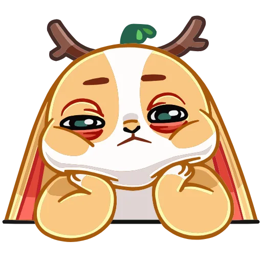 🤩 Эмодзи «Листочек» для Telegram