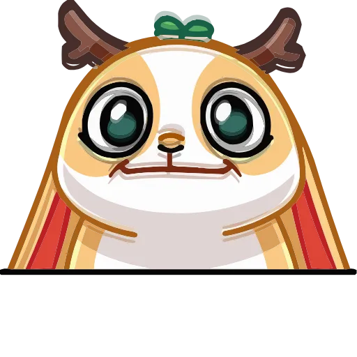 🤩 Эмодзи «Листочек» для Telegram