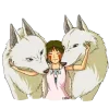 🤩 Эмодзи «Мир Миядзаки Tg» для Telegram