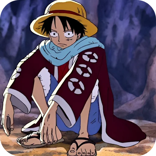 🫠 Стикер «Monkey D Luffy» для Telegram