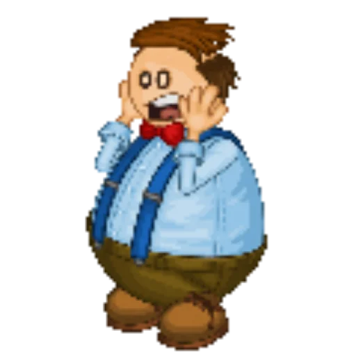 😱 Стикер «Papa Louie» для Telegram