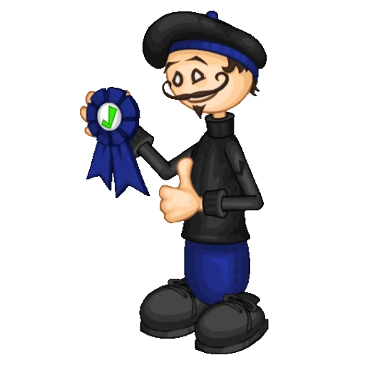 🏅 Стикер «Papa Louie» для Telegram