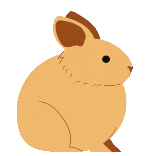 🐇 Стикер «Зверюшки» для Telegram