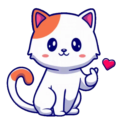 🐱 Стикер «Зверюшки» для Telegram