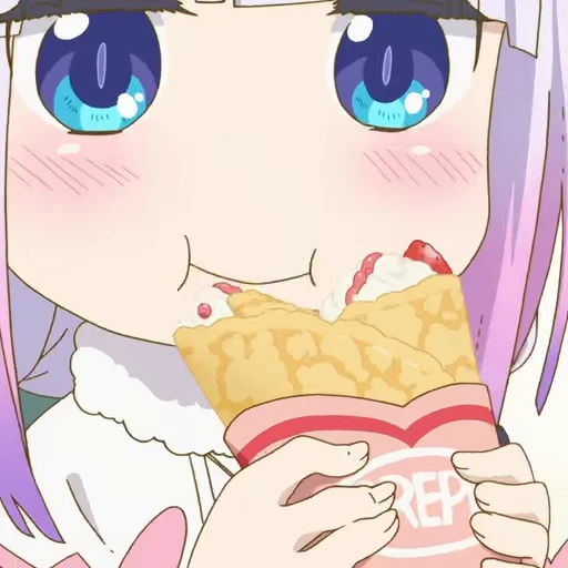 Стикерпак Tooru Kobayashisan Chi no Maid Dragon для Telegram — скачать