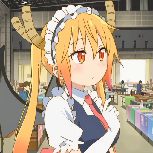🎋 Стикер «Tooru Kobayashisan Chi no Maid Dragon» для Telegram