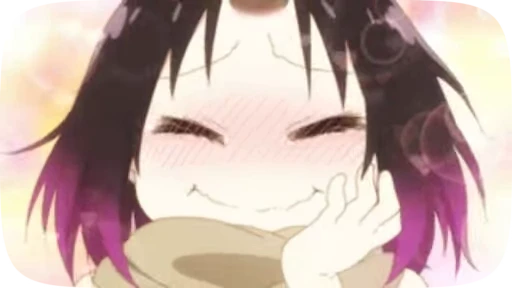 🎋 Стикер «Tooru Kobayashisan Chi no Maid Dragon» для Telegram