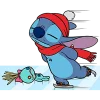 ⛸ Эмодзи «Стич и Скрамп» для Telegram