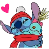 🥰 Эмодзи «Стич и Скрамп» для Telegram