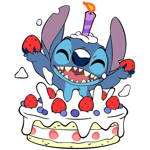 🎂 Эмодзи «Стич» для Telegram